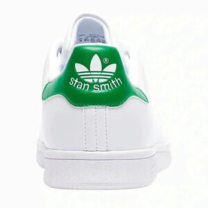 Adidas Original | Stan Smith | White Green Mens Casual Sneaker | Size 6 Big Kids